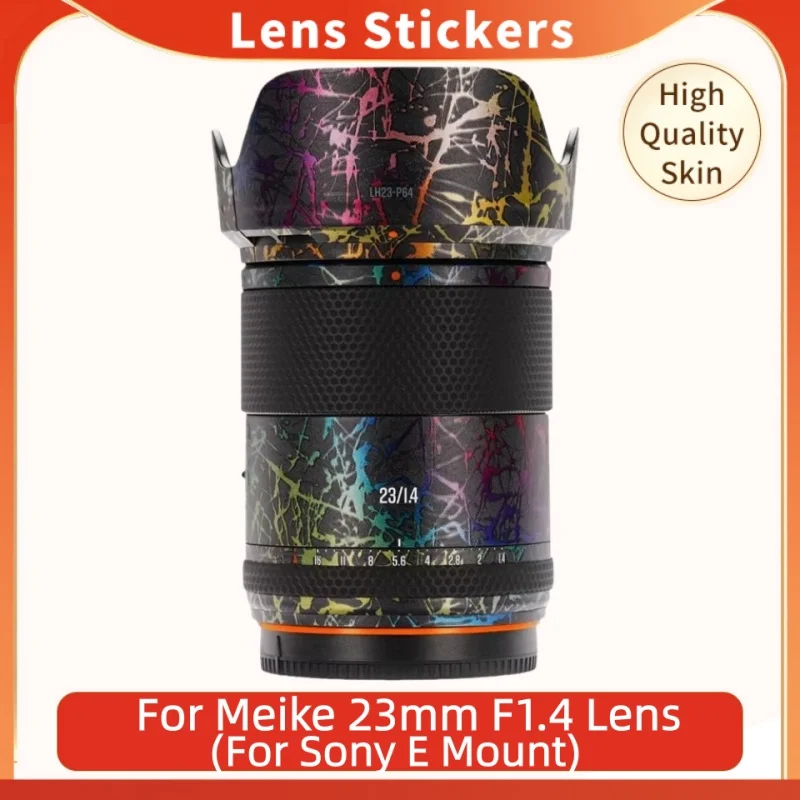 

Защитная виниловая пленка-наклейка для объектива Meike 23mm F1.4 (для Sony E-mount) FE23F1.4