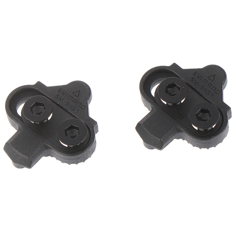 2pcs Pedal Cleats Shimano SM-SH51 SPD Single Release Mountain Bike For PD-M959 M647 M646 M545 M424