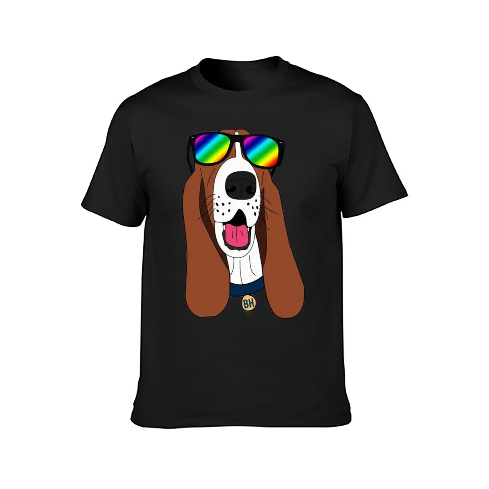 THE COOLEST STYLISH BASSET HOUND T-Shirt vintage clothes street wear animal prinfor boys mens shirts graphic tee