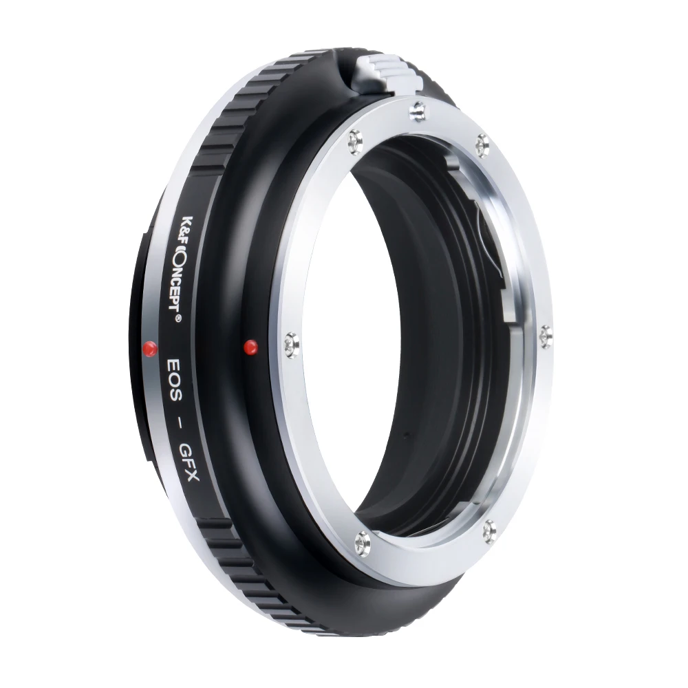 K&F Concept EOS to GFX Lens Adapter For Canon EOS EF EFS Mount Lens to Fuji GFX 50R 50S 50SII 100 100S Camera EOS-GFX