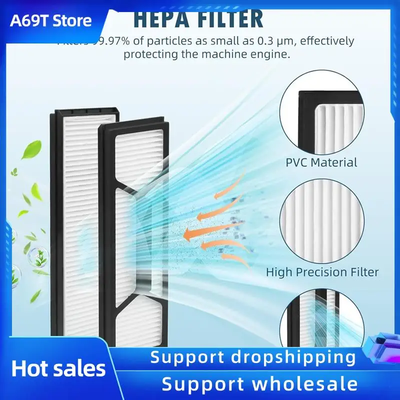 

A69T 18PCS For Eufy Omni S1 Pro/Omni S1 Vacuum Cleaner Replacement Parts Vacuum Brush Hepa Filter Mop Cloth Dust Bag