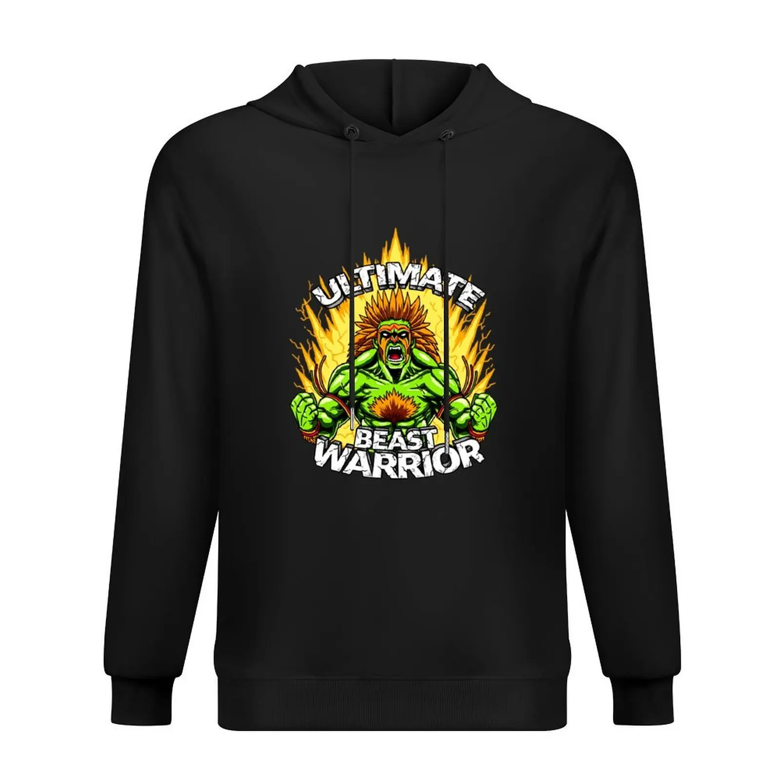 

Ultimate Beast Warrior Hoodie men wear anime clothing hooded shirt anime clothes japanese hoodie