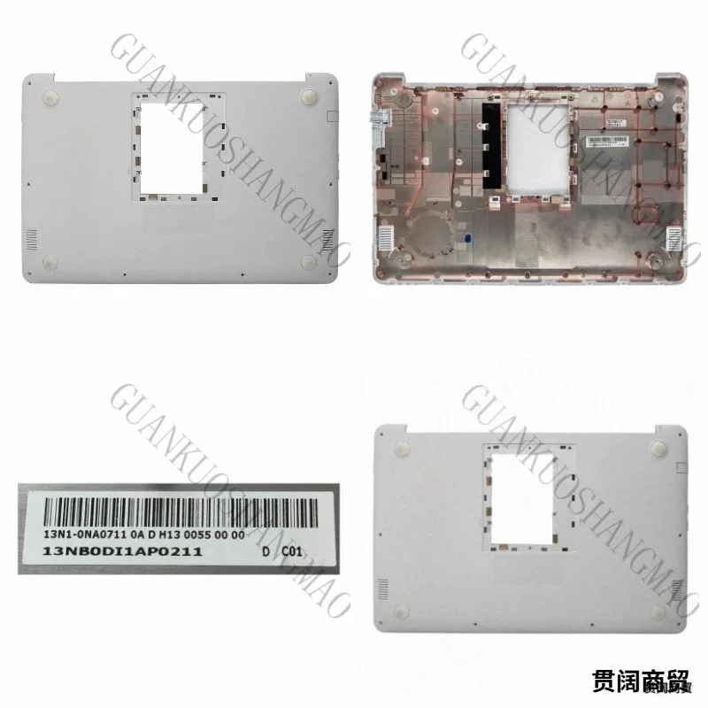 hjyadecuado-para-asus-e502sa-e502ma-e502-cubierta-inferior-de-la-carcasa-13n1-0na0711-blanco