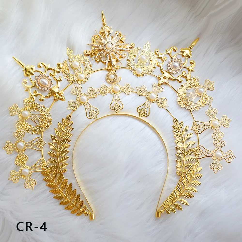 Maternity Photography Props Hair Accessories Halo Crown Headpiece Tiara  Sun Goddess Photographer Shoot Prop Accessories