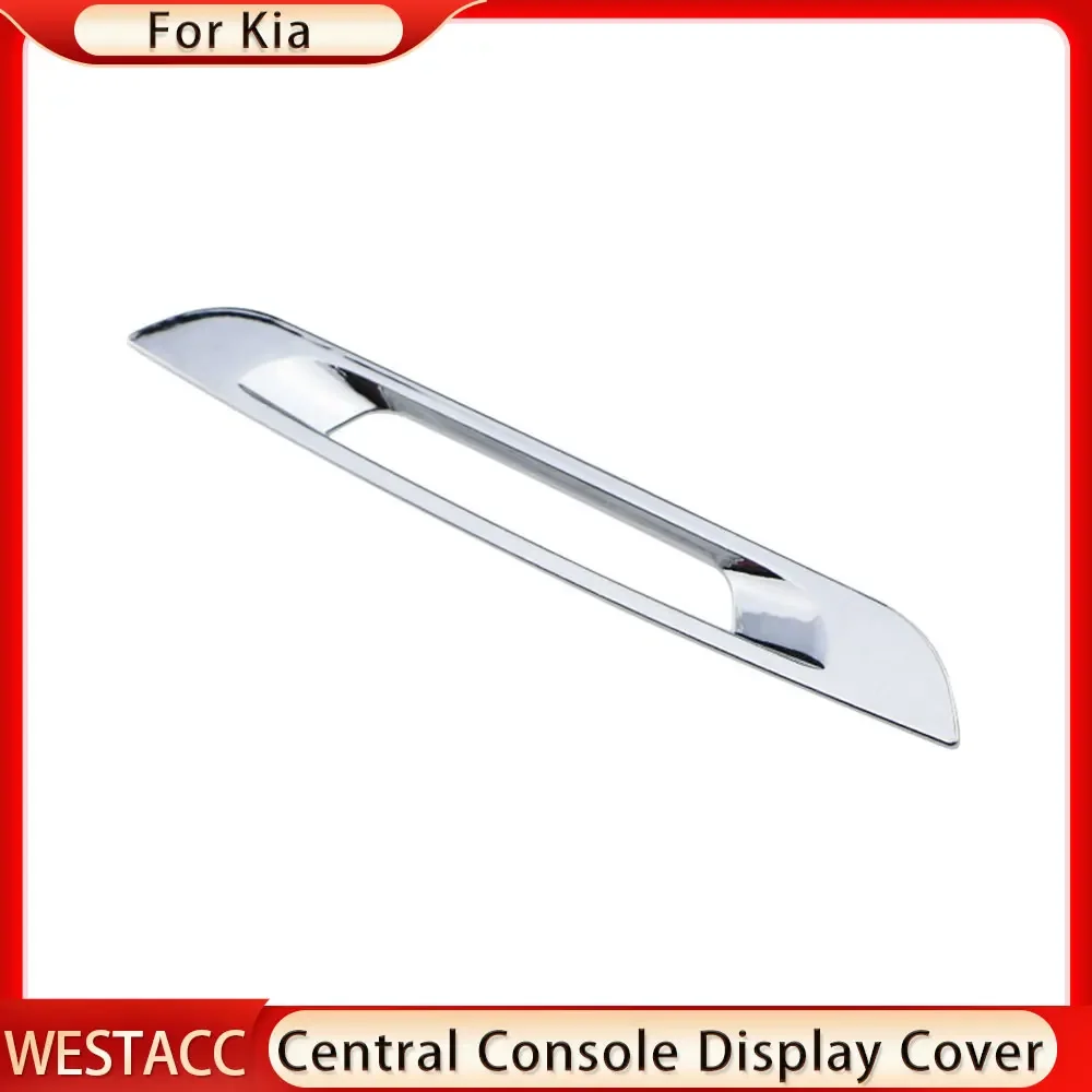 Car Central Console Display Cover for Kia Sportage R 2011 2012 2013 2014 2015 Decoration Sticker Trim Accessories image 4