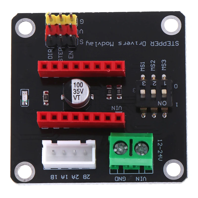 

Плата расширения драйвера шагового двигателя DRV8825/A4988 42CH для 3D-принтера