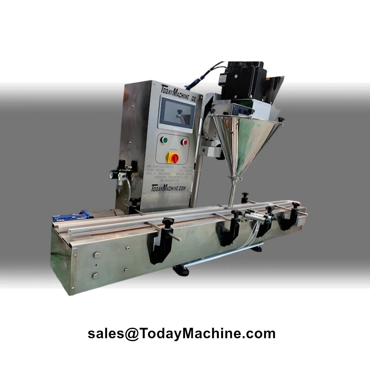 Dry Seasoning Protein Flour Spices Milk Powder Auger Dosing Filling Machine