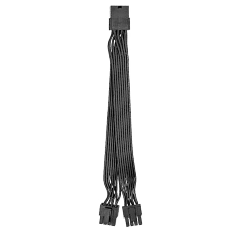 GPU 8Pin Female to Two 8Pin (6+2) Male Mainboard Power Adapters Extension Cable GPU 8Pin Power Cord Dropship