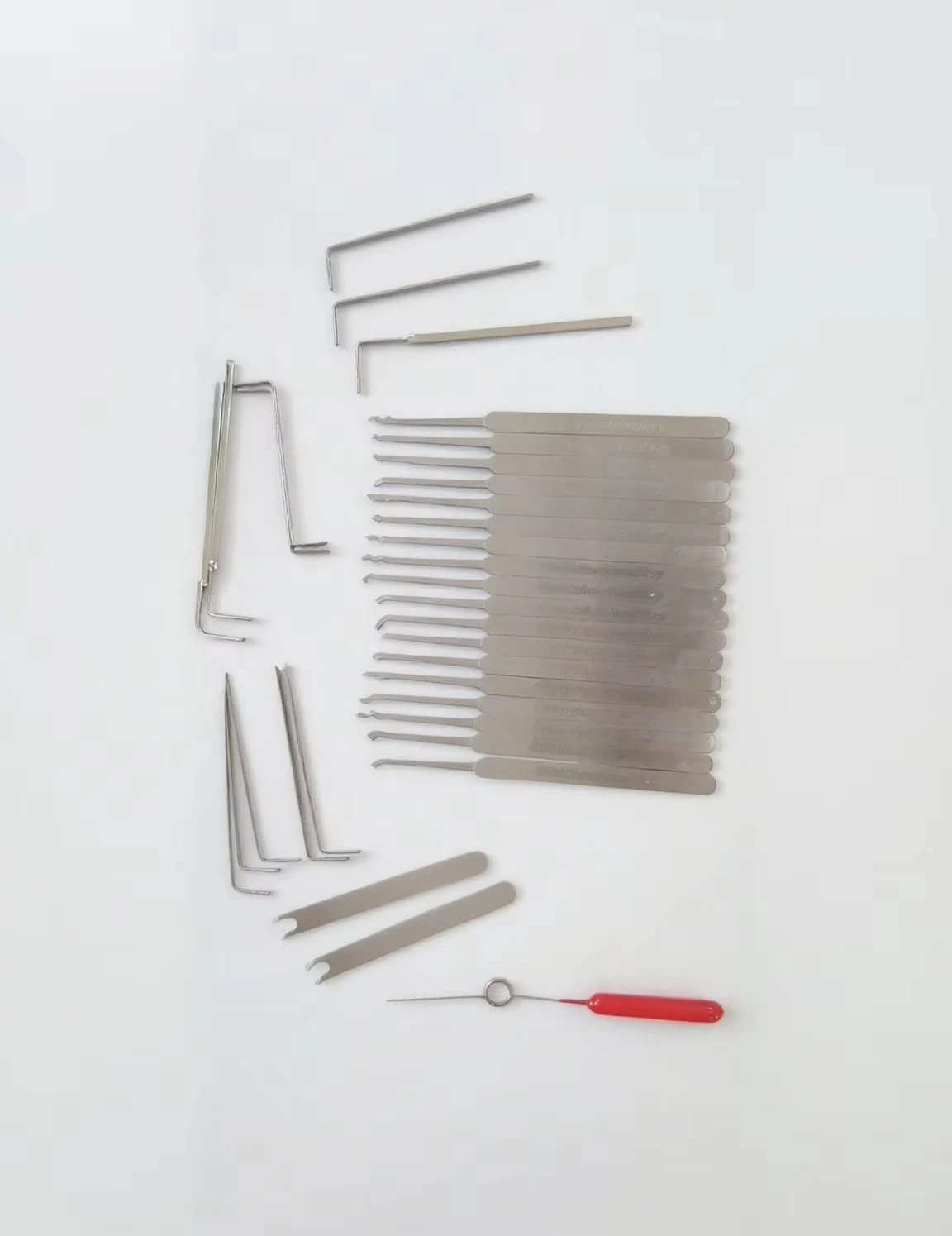 Set di prelievo di serrature professionali per fabbro Strumenti essenziali per la modalità di sblocco delle chiavi dei fabbri qualificati