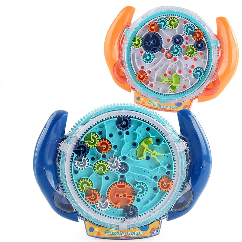 New Kids Handle Gear Maze Disc Toys Palm Balance Ball Science Education Stress Reduction Maze Toys Children Toys Birthday Gift