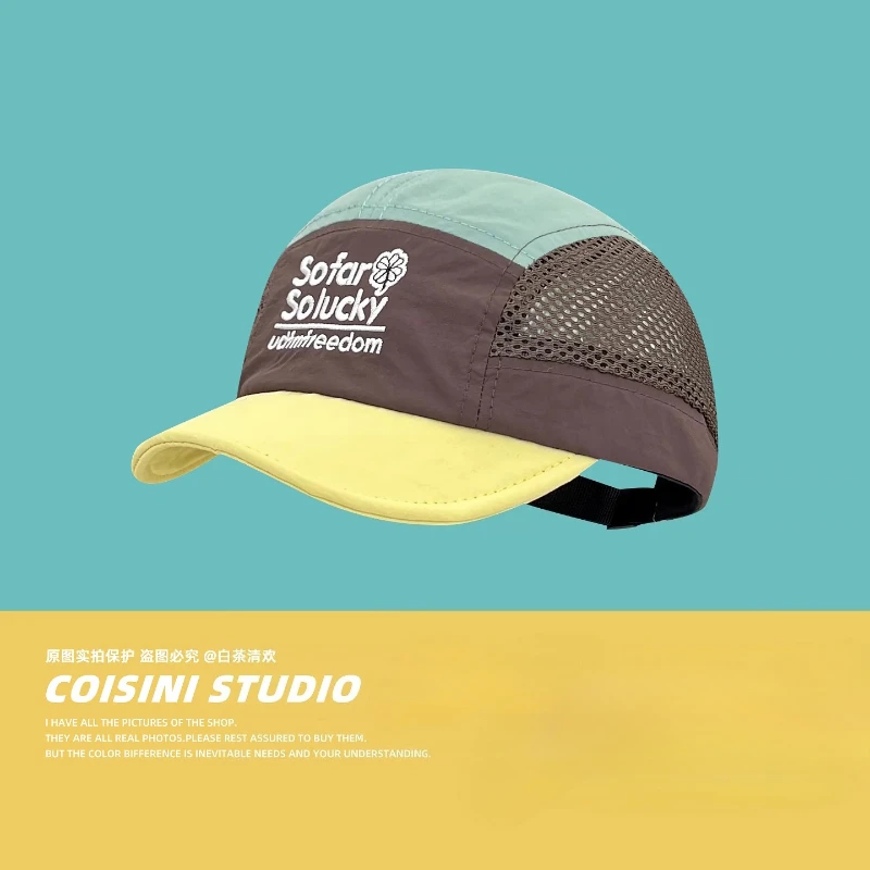 SHADOWS SUN LOGO MESH CAP 新品未使用　FACT Unisex Breathable Mesh Baseball Cap Sun Protection