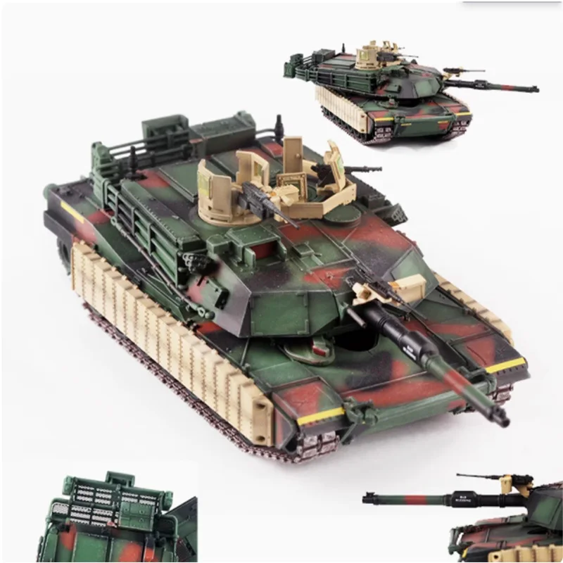 

1/72 Scale US M1A1 TUSK M1 Main Battle Tank Simulation Plastic Tracked Tank Model Static Display Collectible Toy Gift Souvenir