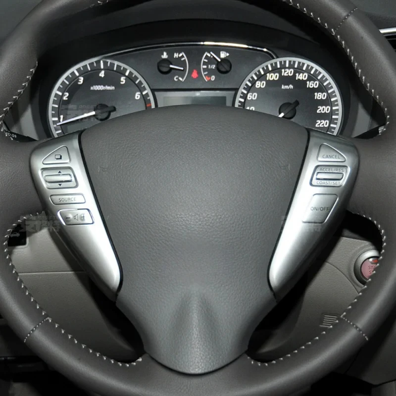 Multifunctional steering wheel buttons with wireless Bluetooth, non-destructive installation