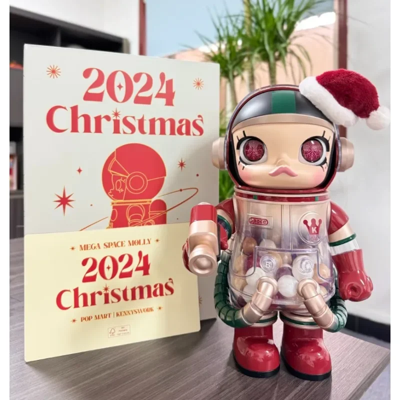 MEGA SPACE MOLLY 400 % Mango-Serie Klebreis-Panda-Actionfigur zum Sammeln, limitierte Auflage, Modell, Spielzeug, Raumdekoration, Geschenk