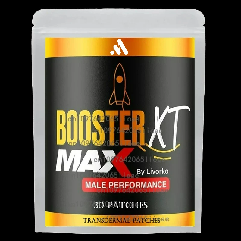 

30 Patches Booster XT Testosterone Booster Transdermal Patches For Men, With Saw Palmetto And Shilajit