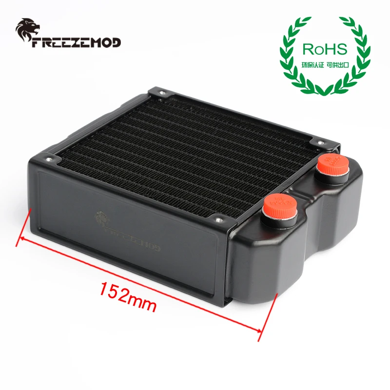 FREEZEMOD computer water cooling double-layer heat sink 45mm thick row independent two-layer ROHS certification. SR-120SL