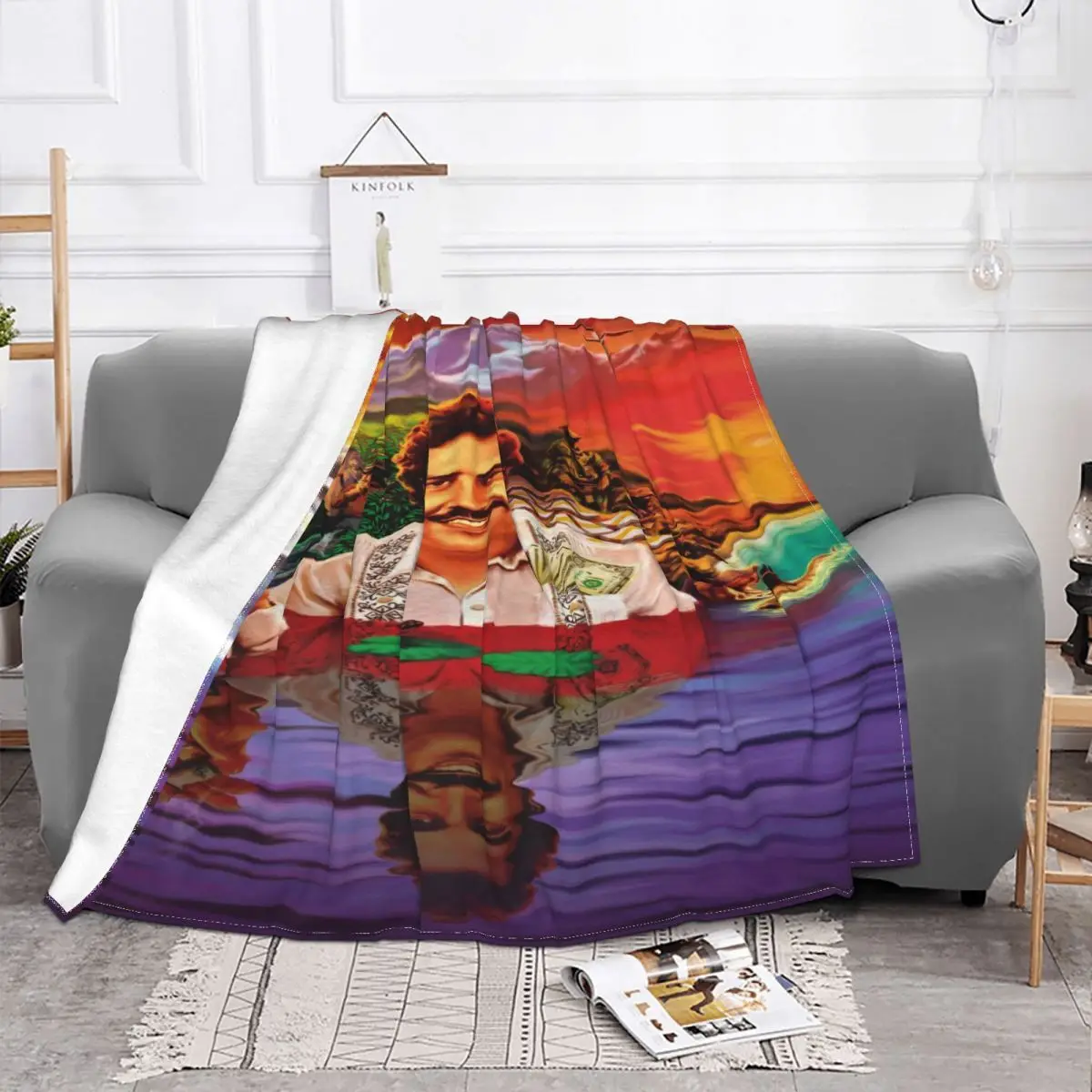 Pablo Escobar 1864 Anime Bed Blanket Blankets And Blankets Throw Blanket