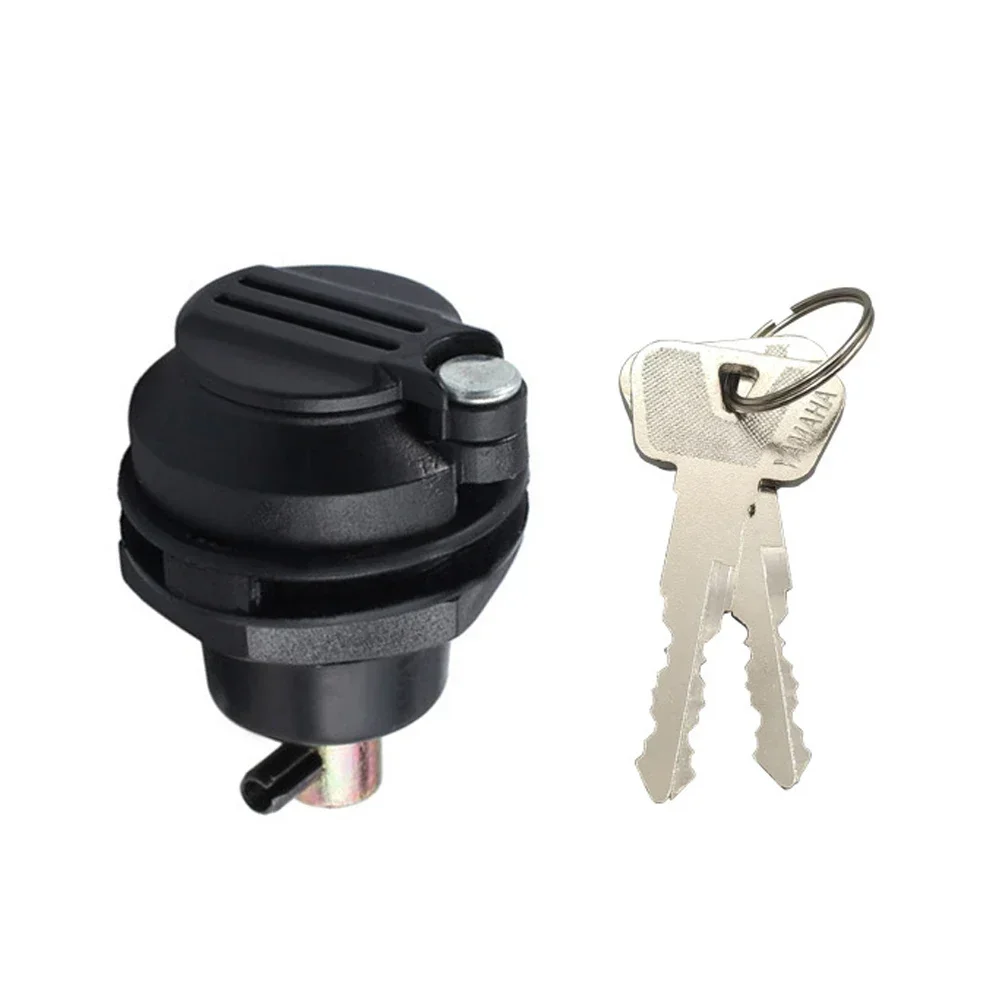 Cerradura de cubierta lateral de motocicleta de aluminio CNC para Yamaha YBR 125 con 2 llaves interruptor de motocicleta 125cc accesorios de piezas de Scooter