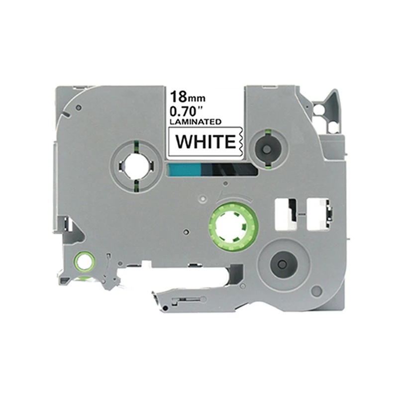 18Mm TZC Label Ribbon Label Printing Paper For Brother Labeling Machine Printer Label Sticker Label Tape-AC47