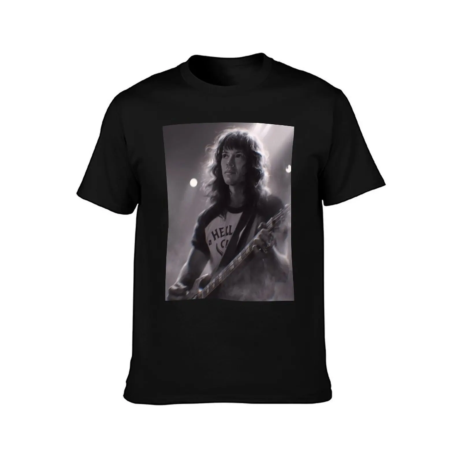 Joseph Quinn Joseph T-Shirt, Summer Casual Cotton Tee, Oversized Streetwear Tops, Vintage Graphic Print, Loose Fit Short Sleeve