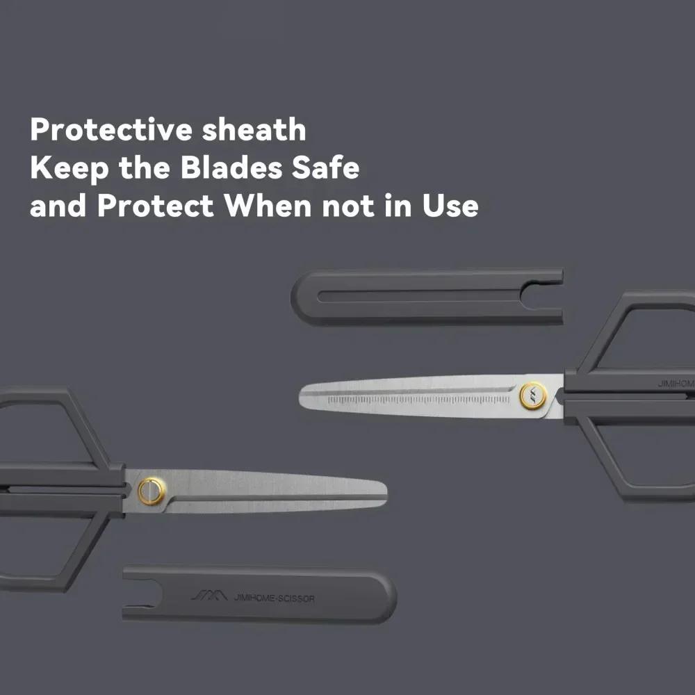 JIMI مقص الفن سكين شريط القياس قابل للتعديل واقية غمد الدقة ضوء واجب مكتب مقاومة الصدأ أداة DIY بها بنفسك اليدوى