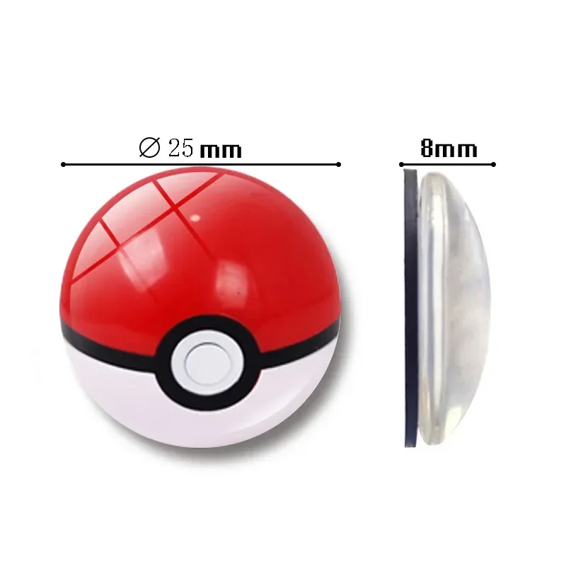 Pokemon Pokeball lodówka magnes moda magnes na lodówkę lodówka magnes kuchnia tablica ogłoszeń przypomnienie prezenty do dekoracji domu