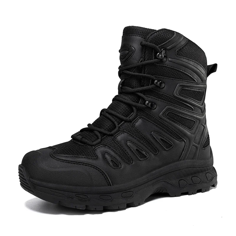 Men's Hiking Boots Non-Slip Lightweight Waterproof Outdoor Hunting Desert Combat &Tactical Boots Breathable Work Safty Shoes