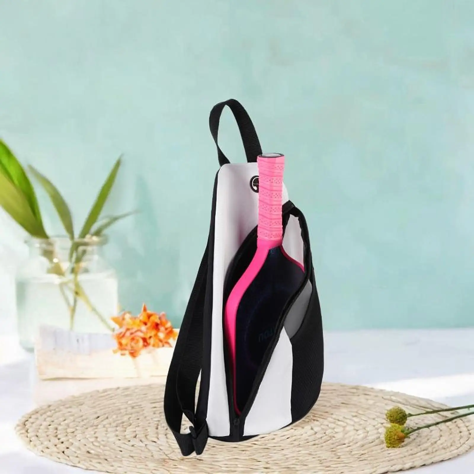 حقيبة مضرب كرة البيسبول حقيبة كرة المخلل متعددة الوظائف ذات سعة كبيرة للتنس