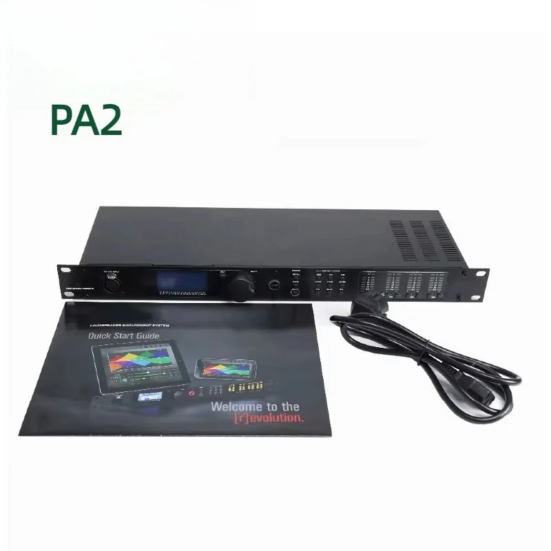 معالج الصوت PA2 Dbx Driverack معالج المؤثرات الصوتية 2 في 6 خارج Dsp معالج الصوت الرقمي
