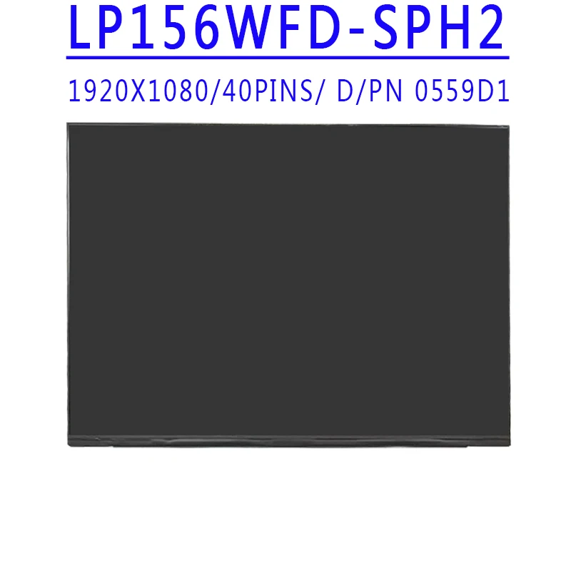 LP156WFD-SPH2 LP156WFD-SPH1 15.6 Inch 1920X1080 IPS FHD 40pins EDP 60HZ LCD Screen With Touch For Dell Precision 3561