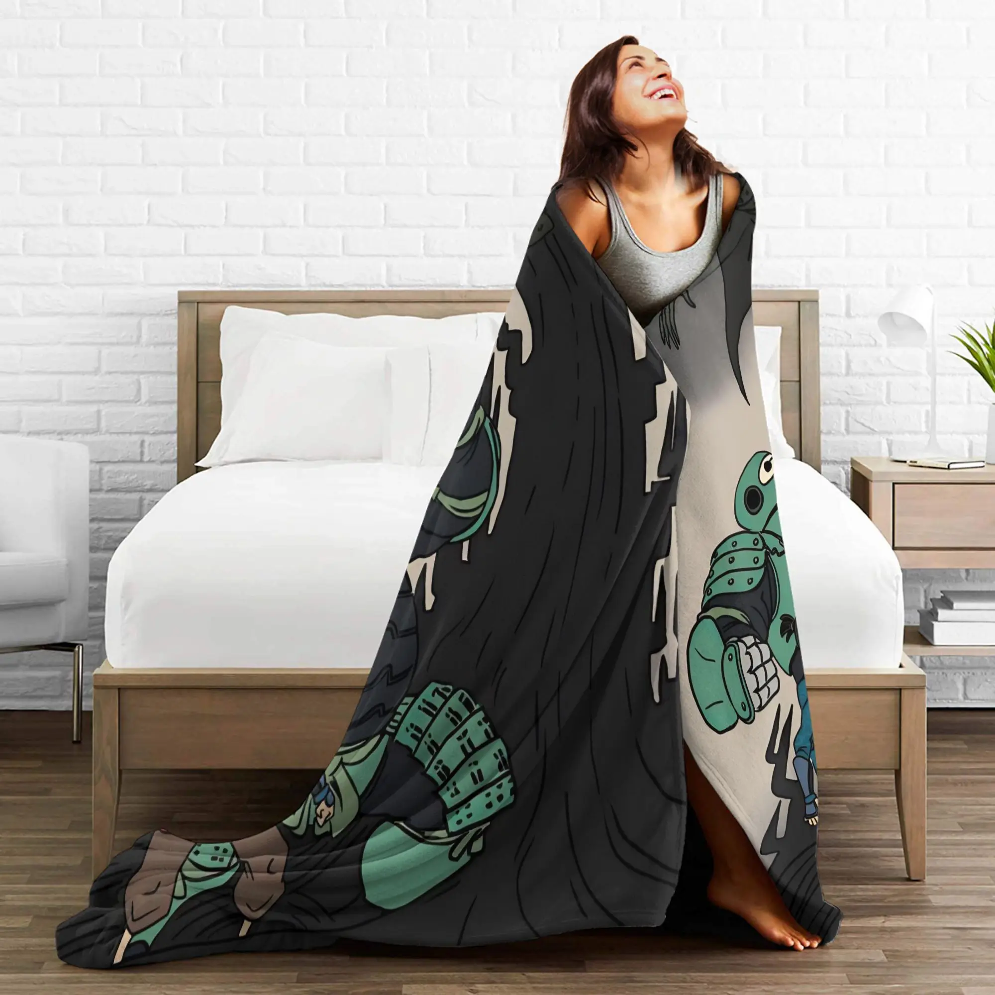 بطل كبير Baymax درع البطانيات المرجان الصوف أفخم كل موسم هيرو حمادا متعددة الوظائف فائقة النعومة رمي بطانية للمكتب #3