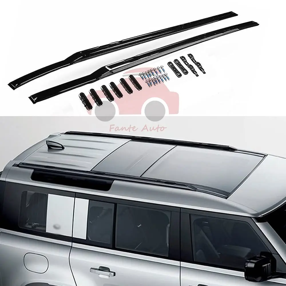 FANTE 2PCS Roof Rail Racks Carrier Cross Bars Luggage Carrier Fits for Land Rover 4 Door Defender 110 L851 2020-2025