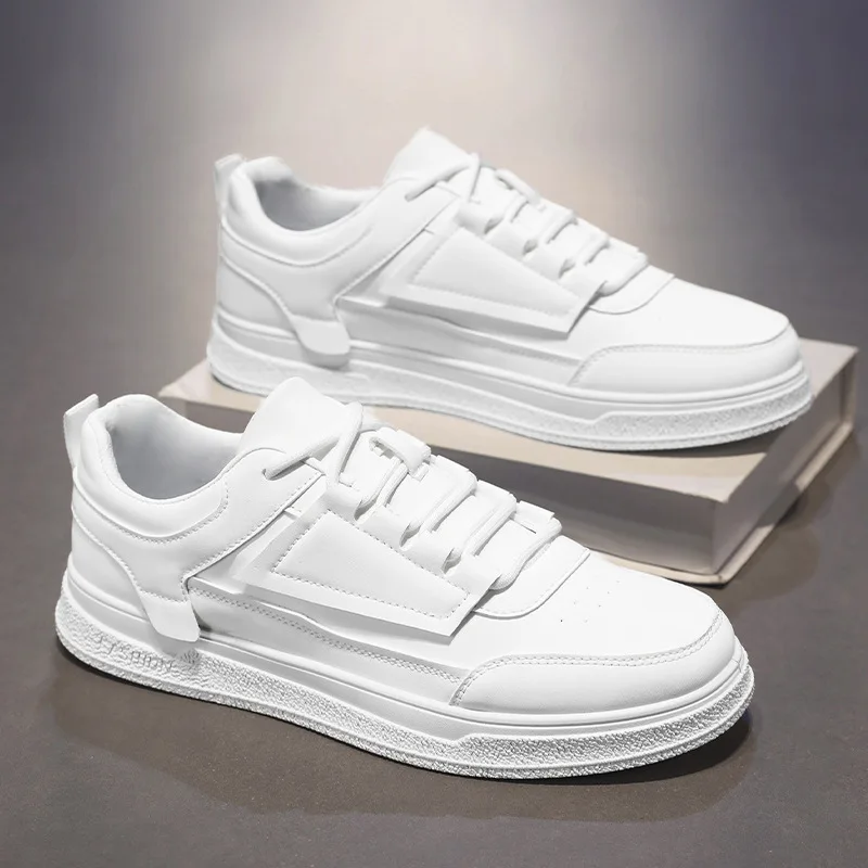 

Весенние мужские маленькие белые туфли, корейская версия, трендовые универсальные мужские повседневные кроссовки, обувь на плоской подошве, студенческая обувь для доски, Zapatillas