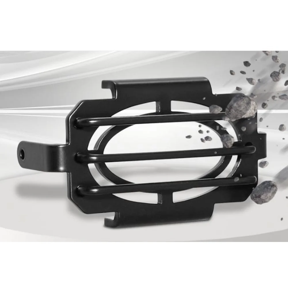 1 Set Motorcycle Fog Lamp Protector For ZONTES 368G Model Scratch Resistant Non-Destructive Attachment