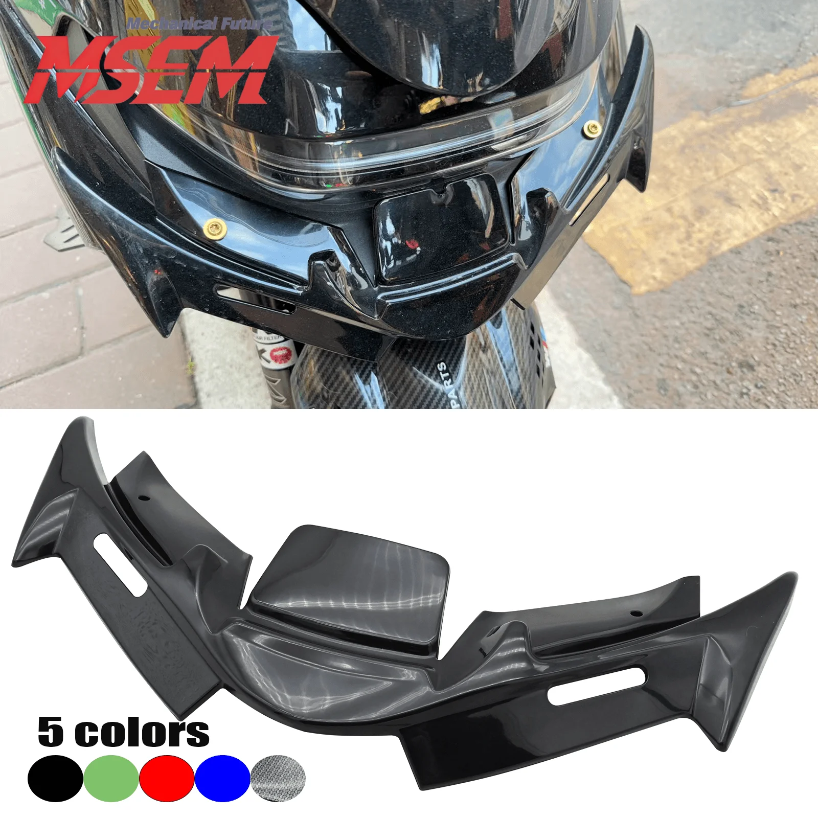 For Yamaha R15M R125 R15 V4 2021-2025 Decoration Winglets Accessories Motorcycle Winglet Front Fairing Wing Guard Cover