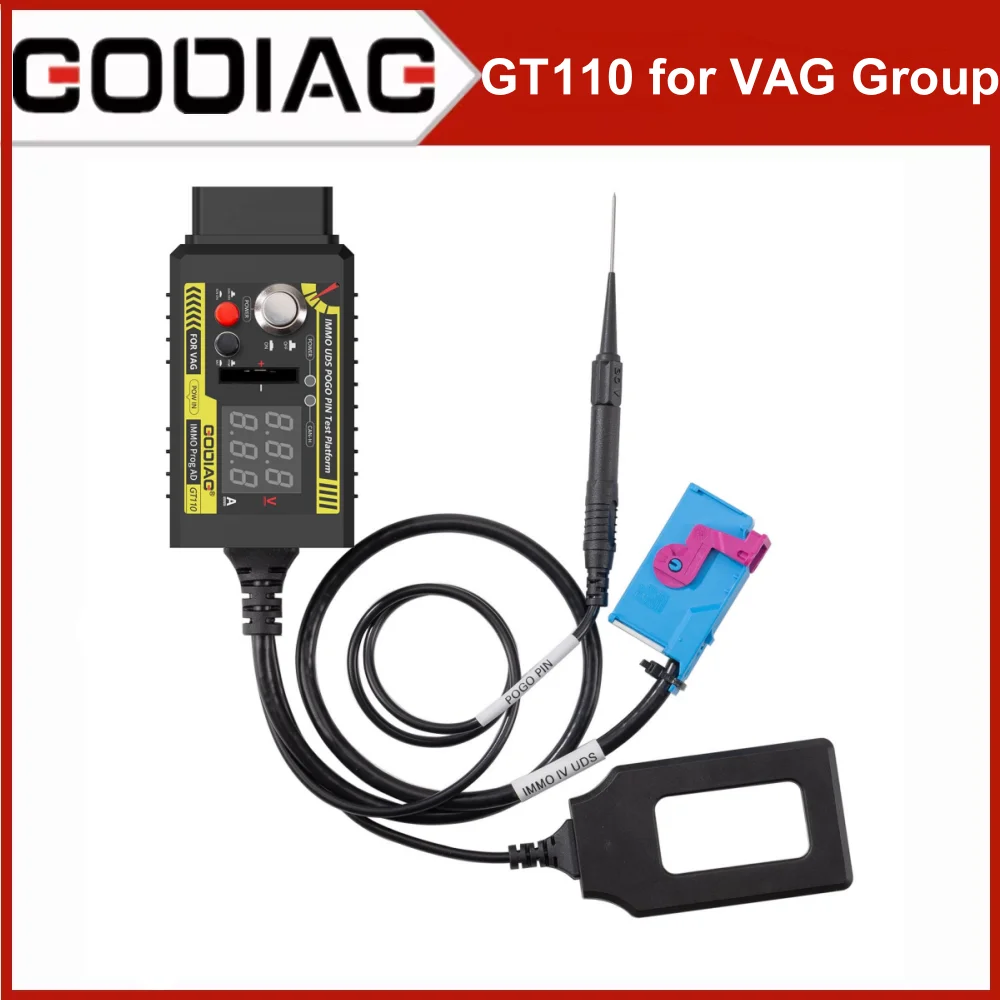 GODIAG GT110 for VW Skoda Seat CAN-Bus UDS 4th Generation IMMO System Test Platform Cable to Read & Write POGO PIN Data