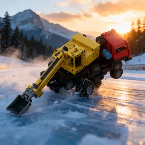 625pcs MOC Technical Tatra UDS Mini Model Building Blocks Construction DIY Christmas Gifts Toy Creative Idea Education Kids