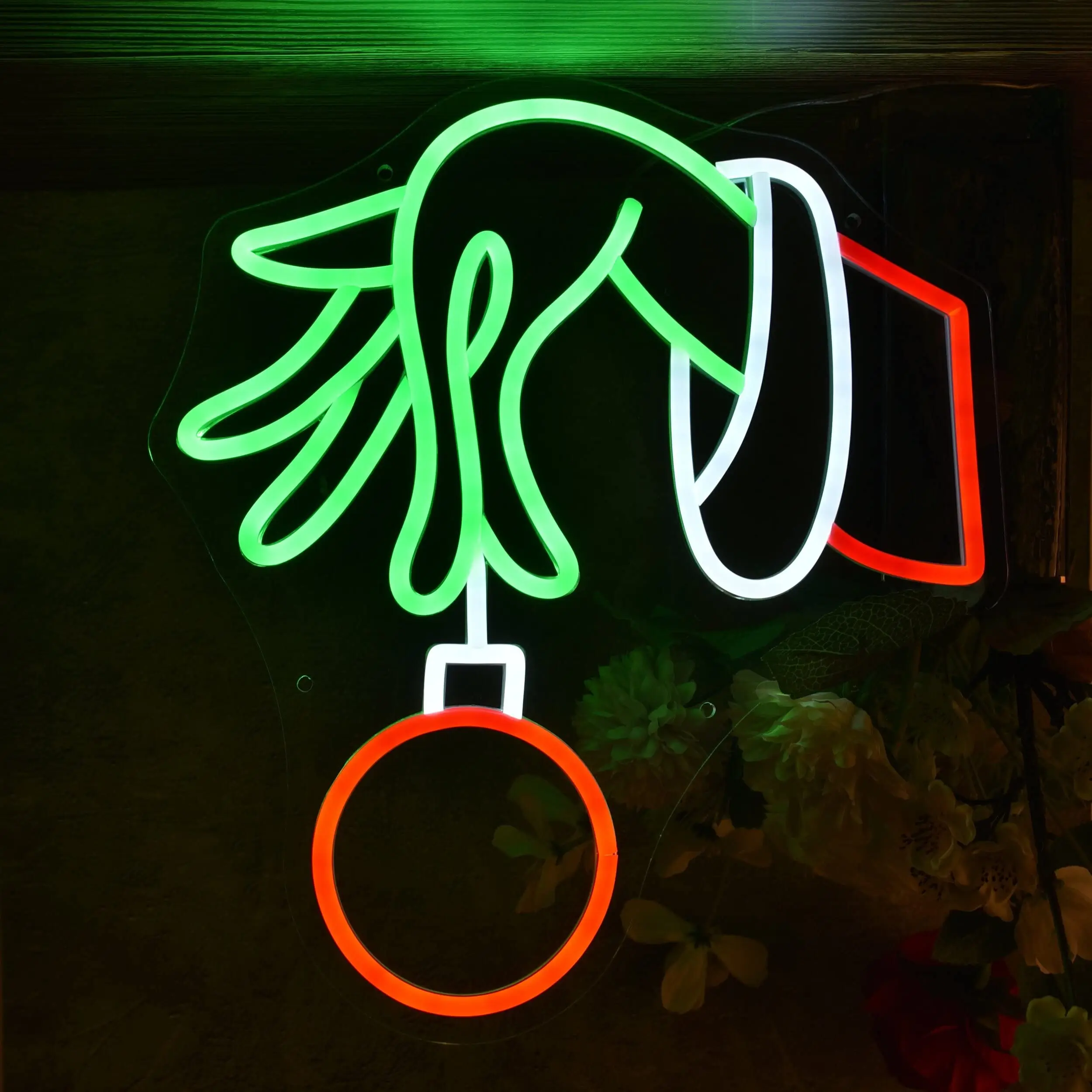 Nach Weihnachten Led Licht Zeichen Für Home Bar Room Decor Frohe Weihnachten Neon Licht für Kind Geschenk Schneeflocke Nacht Lichter