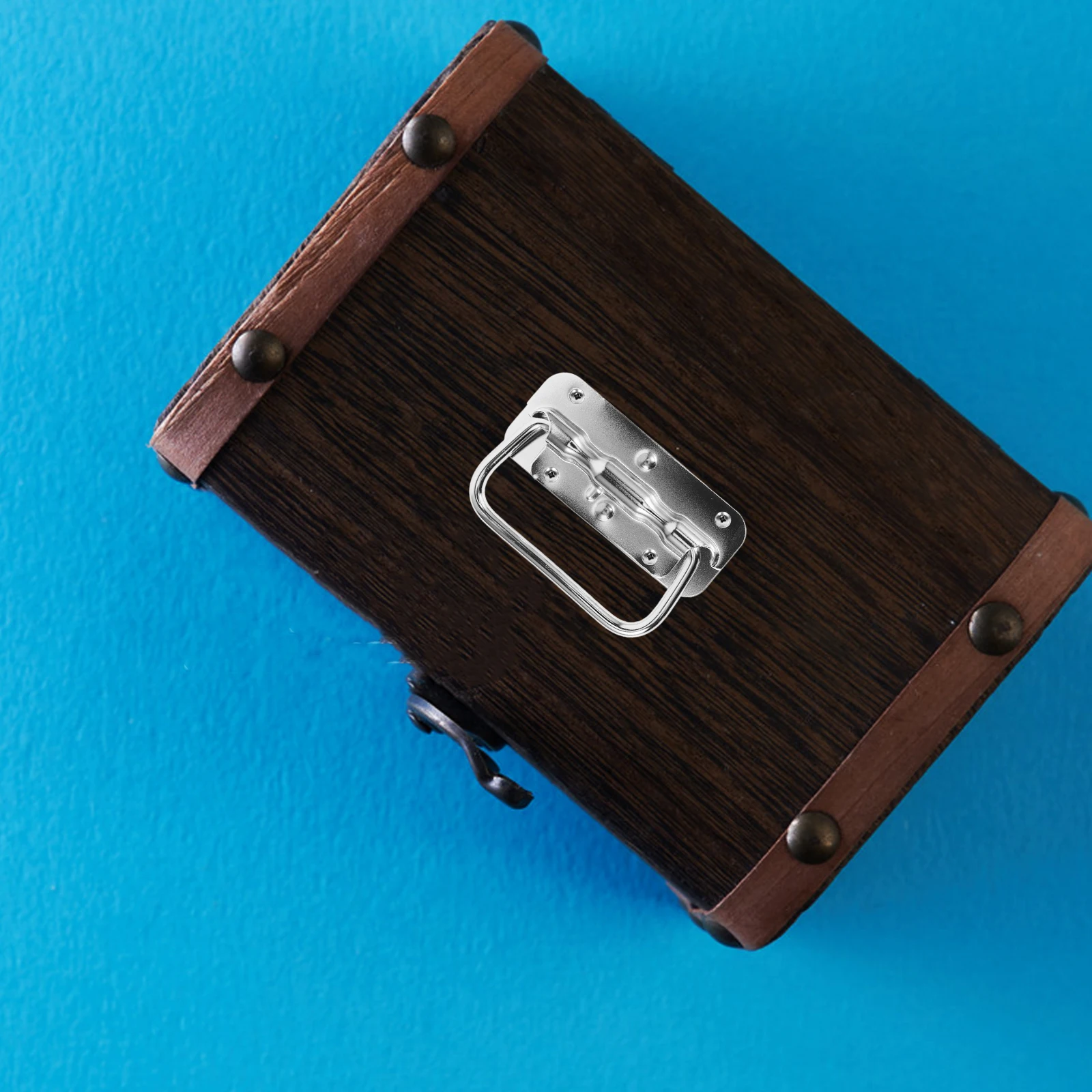 

4Pcs Stainless Steel Folding Spring Handle Heavy Duty Toolbox Case Chest Pull Storage Mount Grip Handles for Boxes