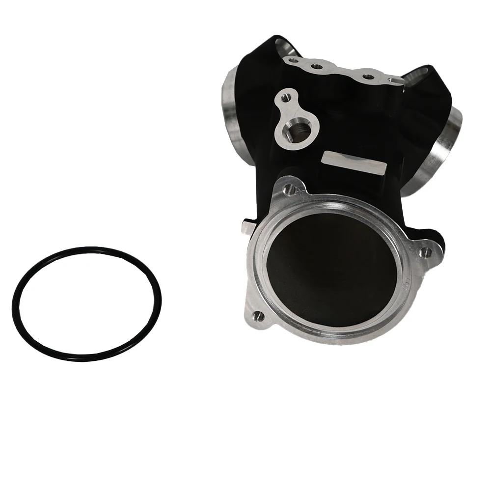 Motorcycle Black Cast Aluminum 55mm Performance M8 Engine Air Intake Manifold for Harley Softail 2018-2025 Touring 2017-2025