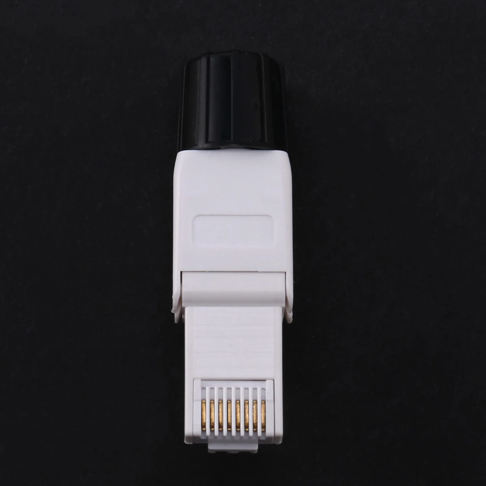 5ชิ้นเครื่องมือ-ฟรีสายเคเบิลเครือข่าย RJ45, ปลั๊กสายอีเธอร์เน็ตที่เสียบ Cat6A ขั้วต่อที่ไม่หุ้มฉนวน