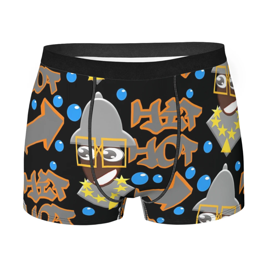 Smile HIP HOP Underpants Homme Panties Male Underwear Sexy Shorts Boxer Briefs