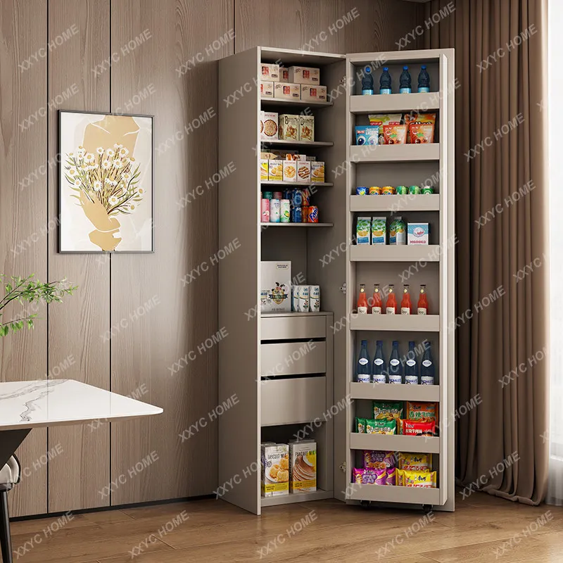

Living room tea embedded refrigerator cabinet storage cabinet