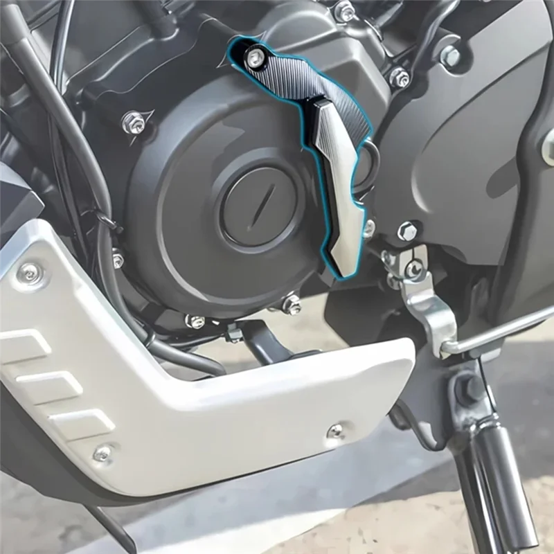 أصيلة محرك دراجة نارية حامي غطاء المنزلق حماية اسطوانة الحرس ل MT-125 XSR 125 2021- MT125 XSR125(A) Rep