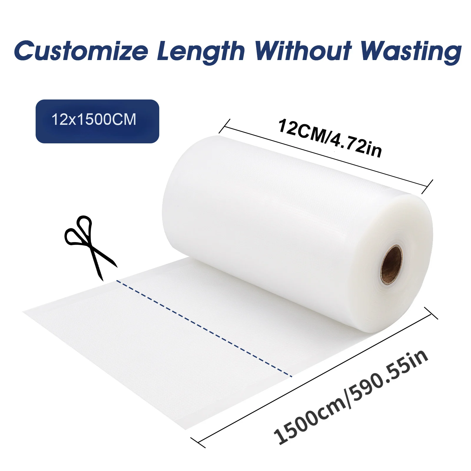 Küche Lebensmittel Vakuumierer Beutel Sous Vide Lagerung Taschen Für Vakuum Verpackung 12/15/20/25/28 cm * 1500 cm/Rollen