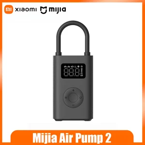 Xiaomi Mijia Air Pump 2 for bicycles and balls, digital tire pressure preset + automatic stop charging, Type-C fast charging