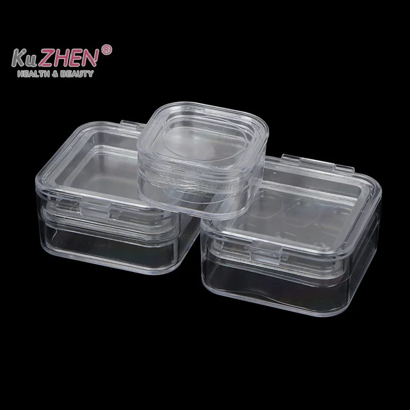 1pc Dental Tooth Box Inside Membrane Tooth Implant Transparent Plastic Box