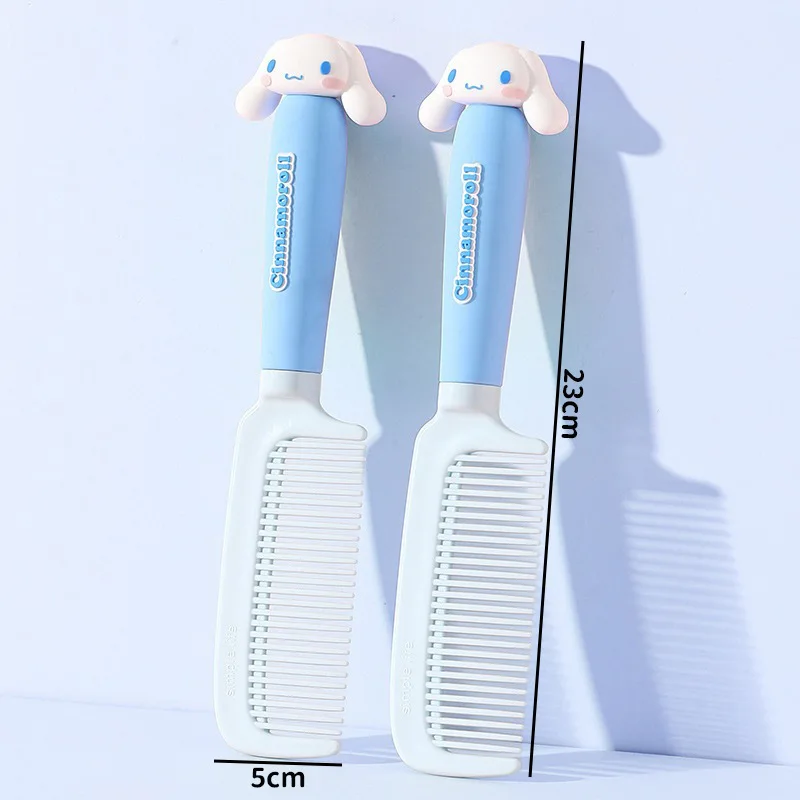 

Anime Sanrio Hello Kitty Y2K Comb Kawaii My Melody Cinnamoroll Kuromi Portable Type Antistatic Comb Long Hair Girl Gifts