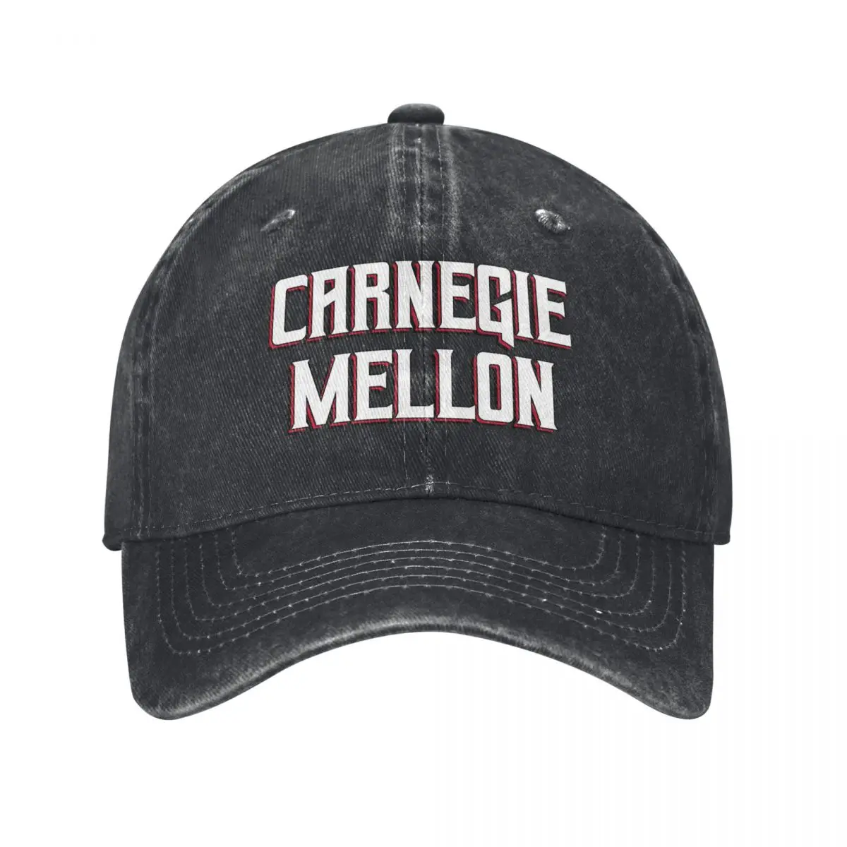 Carnegie Mellon University Baseball Cap Big Size Hat cute Female Men's