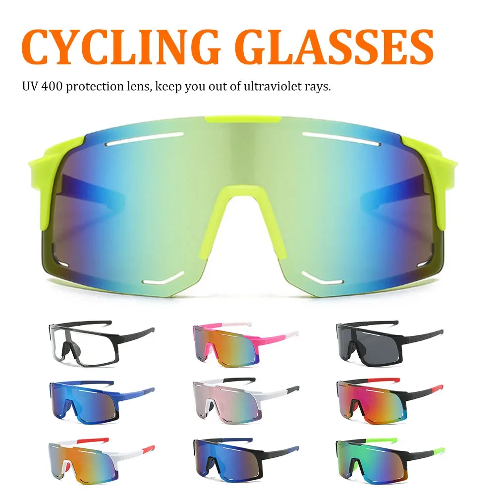 

Polarized Sports Sunglasses Men Women Anti-UV Outdoor Sports Sunglass Multi-colored Lenses MTB Road Cycling Windproof Goggles